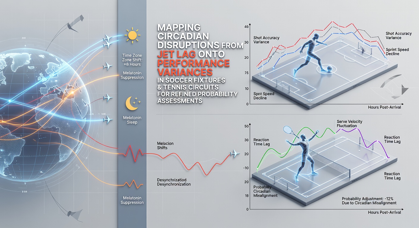 Visualisierung von Jetlag-Auswirkungen auf Athletenleistungen in Sportarten wie Fußball und Tennis