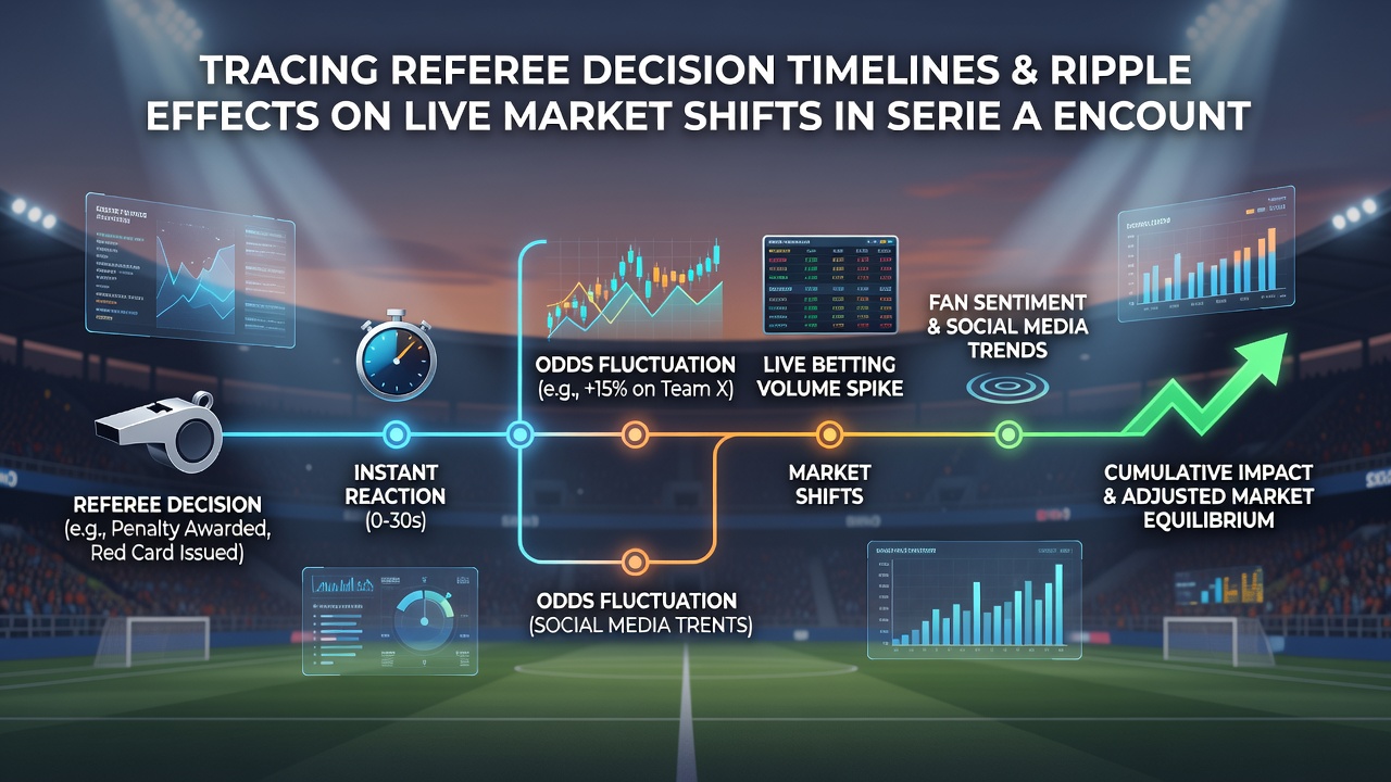 Vergleich der Marktverschiebungen nach Schiedsrichterentscheidungen in Fußball und Tennis